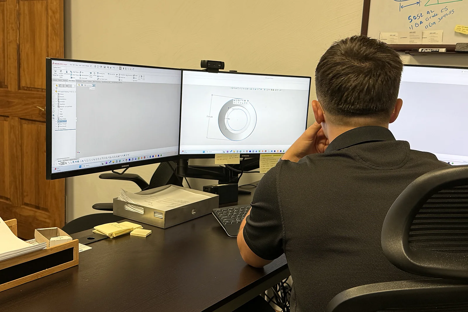 Engineering and design work at EHC Industries