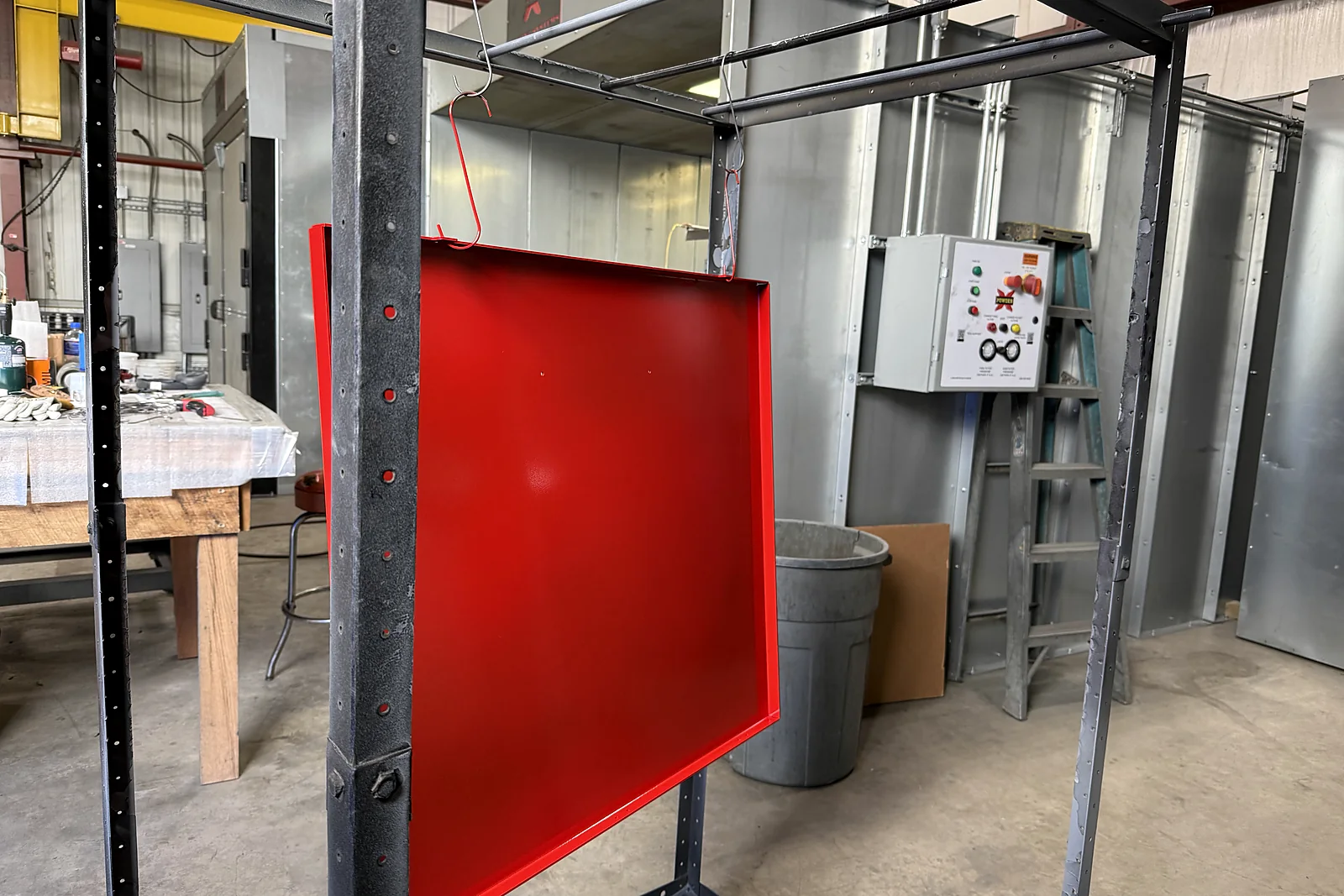 Finishing and assembly work at EHC Industries