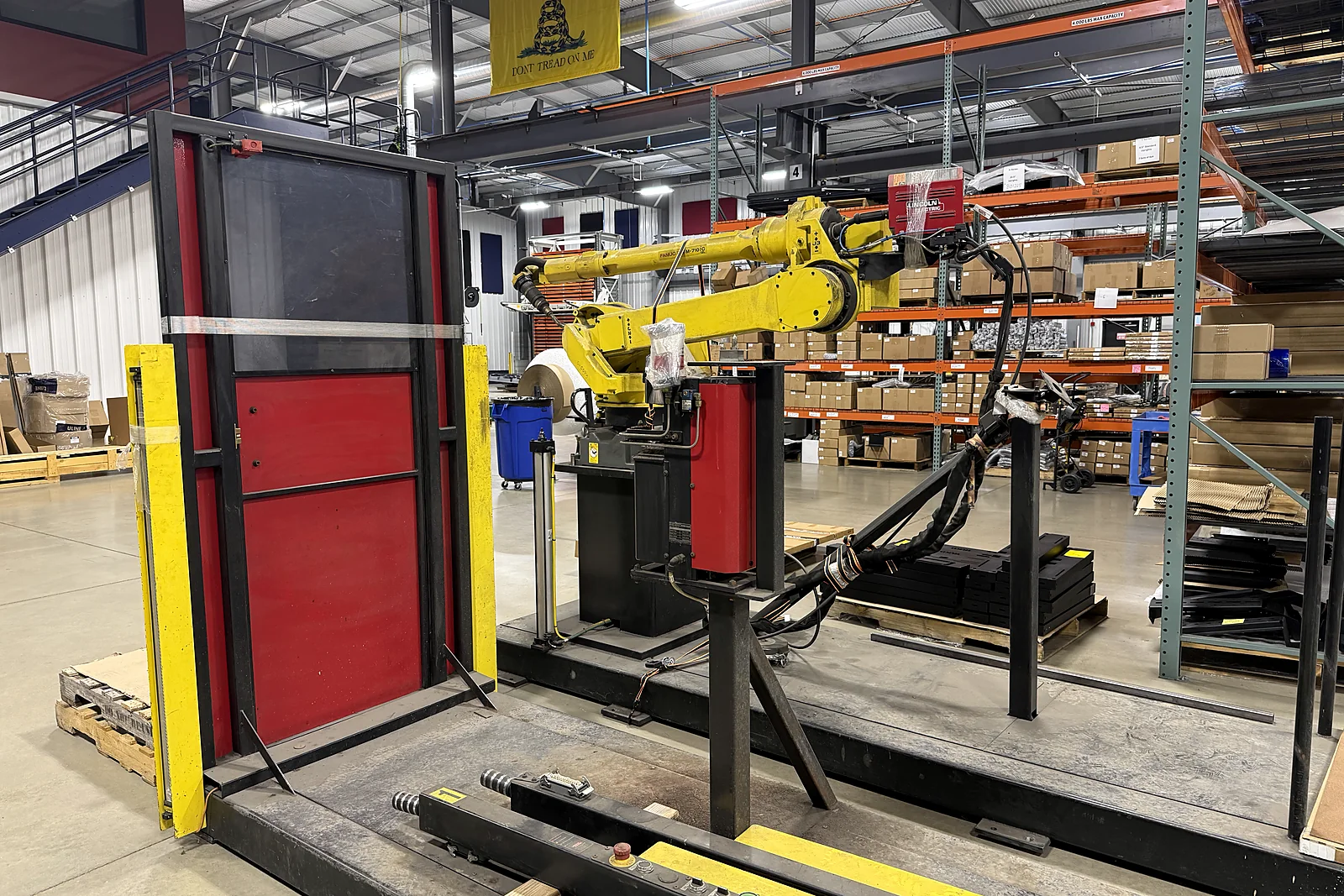 EHC Industries shop equipment in use