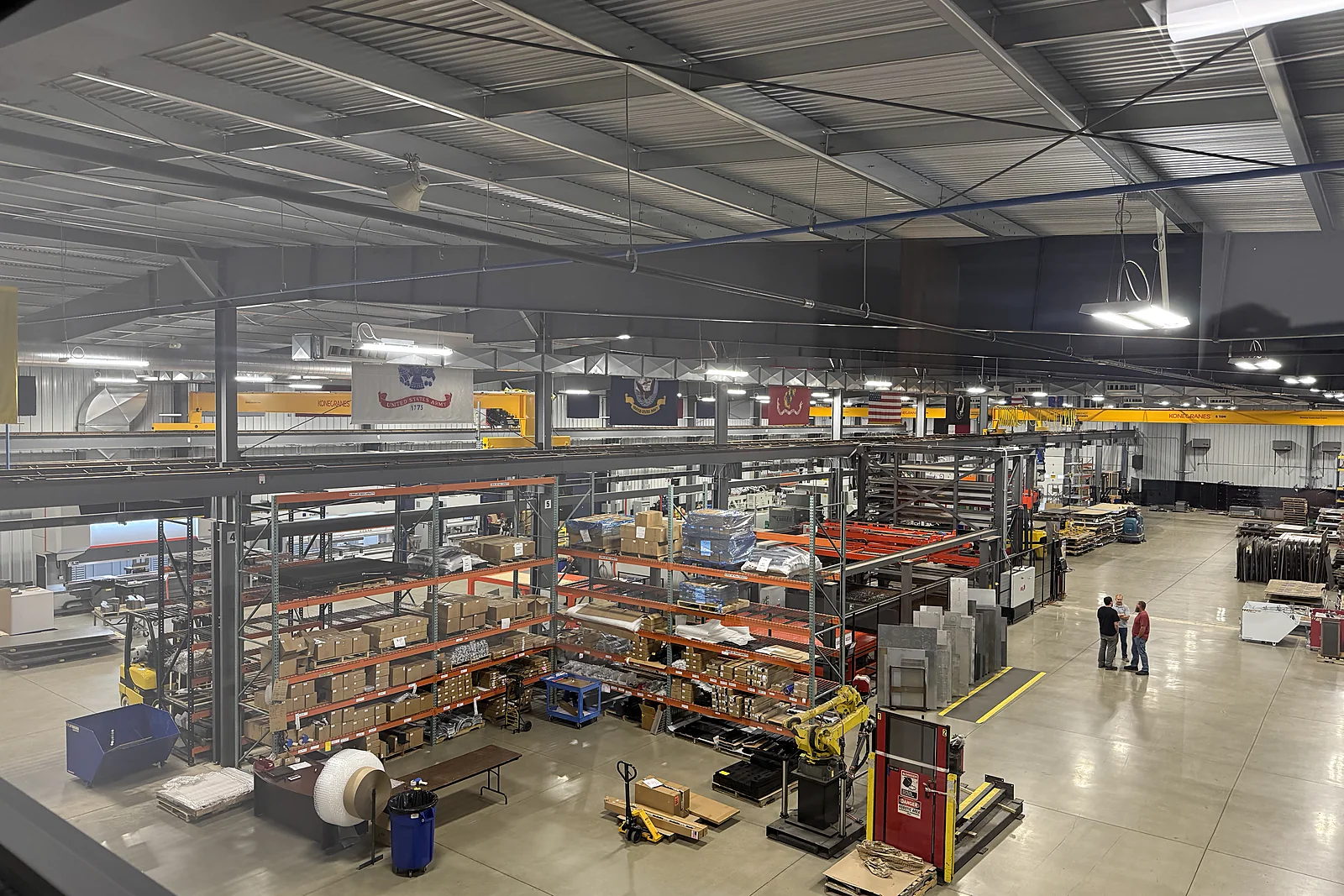 Inside the EHC Industries fabrication shop